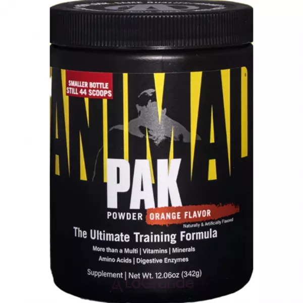 Universal Nutrition Animal Pak Powder Orange Flavor ���������-����������� �������� 