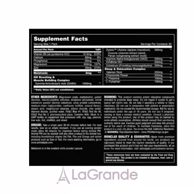 Universal Nutrition Animal PM          