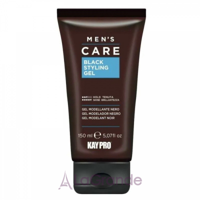 KayPro Mens Care Black Styling Gel -   