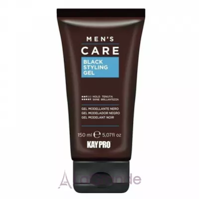 KayPro Mens Care Black Styling Gel -   