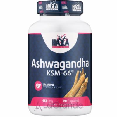 Haya Labs Ashwagandha KSM-66 450 mg   
