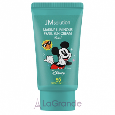 Jmsolution Marine Luminous Pearl Sun Cream Pearl x Disney Mickey SPF50+ PA++++      