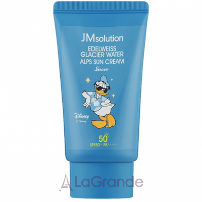 JMSolution Edelweiss Glacier Water Alps Moist Suncream Snow SPF50+/PA++++    