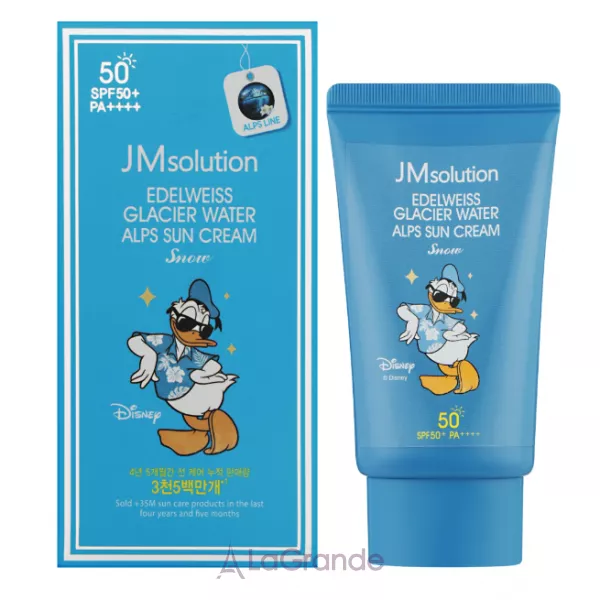 JMSolution Edelweiss Glacier Water Alps Moist Suncream Snow SPF50+/PA++++ ��������������� ������������� ���� 