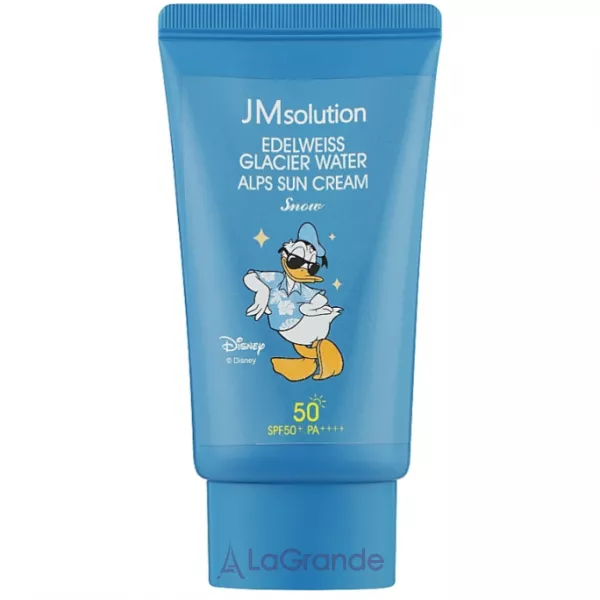 JMSolution Edelweiss Glacier Water Alps Moist Suncream Snow SPF50+/PA++++ ��������������� ������������� ���� 