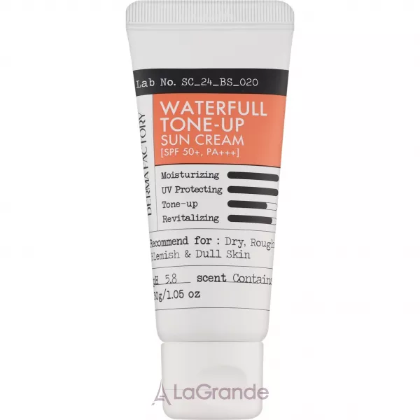 Derma Factory Waterful Up Sun Cream SPF 50+ PA++++ ����������� �������������� ���� ��� ����