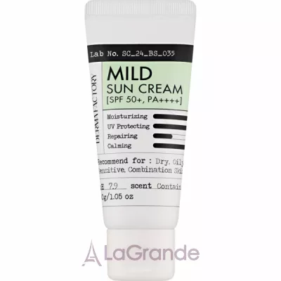 Derma Factory SPF30 Mild Sun Cream    