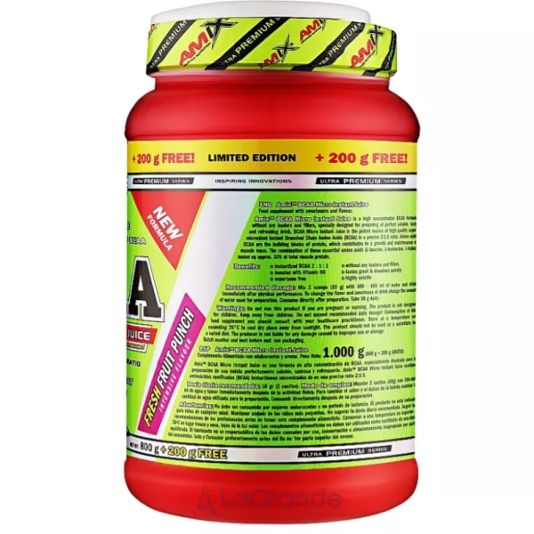 Amix BCAA Micro Instant Juice Fruit Punch ������������ 