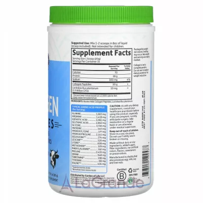 Garden of Life Collagen Peptides ĳ  