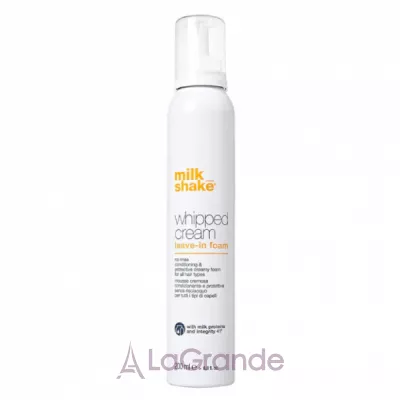 Milk_Shake Leave in Whipped Cream   -    