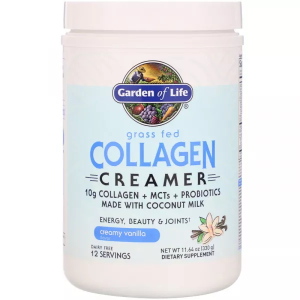 Garden of Life Grass Fed Collagen Creamer Creamy Vanilla ĳ������ ������� 