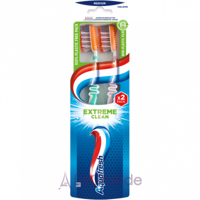 Aquafresh Extreme Clean Flex-Zone Toothbrush       Flex-Zone, +