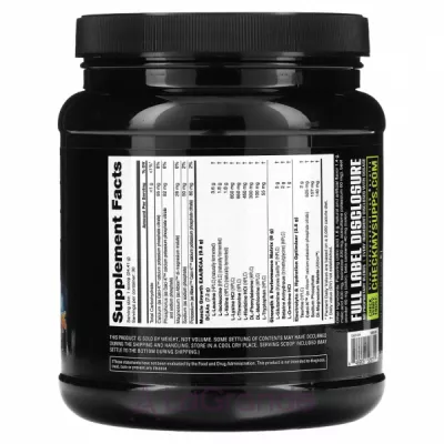 NutraBio Intra Blast Intra Workout Amino Fuel New York Punch       