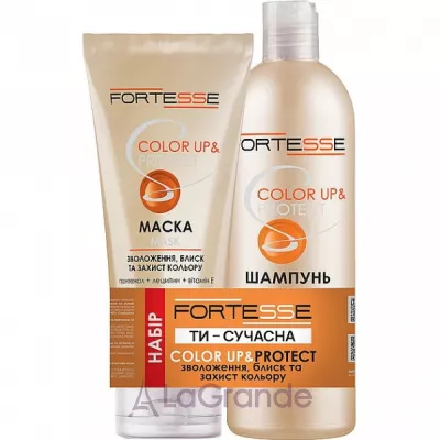 Fortesse Professional Color Up&Protect Kit (shm/300ml + mask/300ml) ���� ��� ������� 