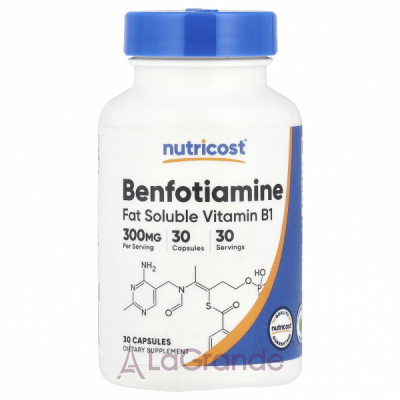 Nutricost Benfotiamine 300 mg ĳ  