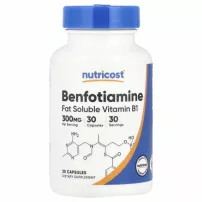 Nutricost Benfotiamine 300 mg ĳ������ ������� "���������", 300 ��