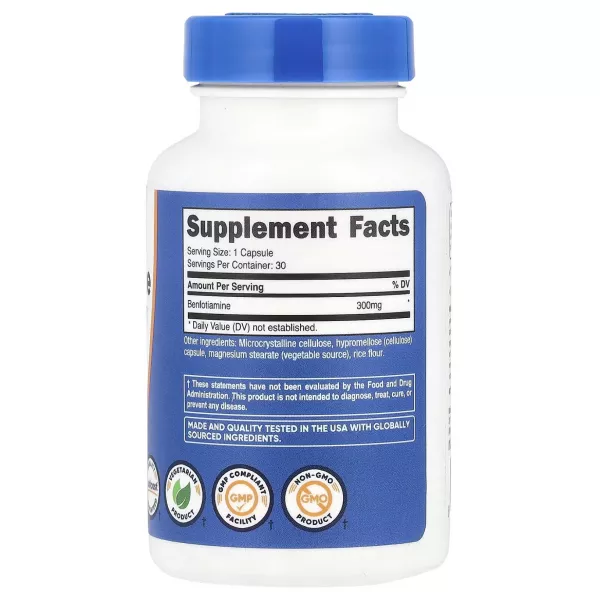Nutricost Benfotiamine 300 mg ĳ������ ������� 