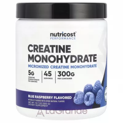 Nutricost Performance Creatine Monohydrate Blue Raspberry   