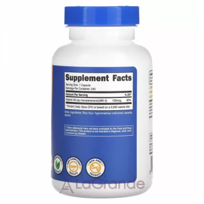 Nutricost Vitamin K2 MK-4 100 mcg   