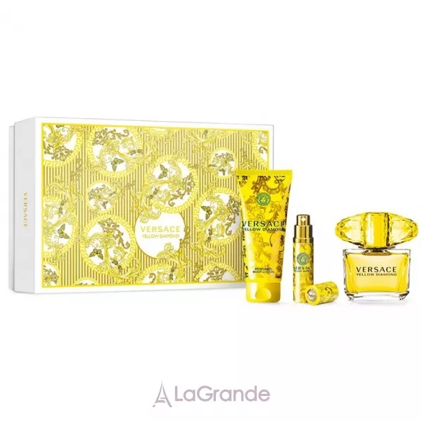 Versace Yellow Diamond ���� (�������� ���� 90 �� + �������� ���� 10 �� + ������� ��� ��� 100 ��)
