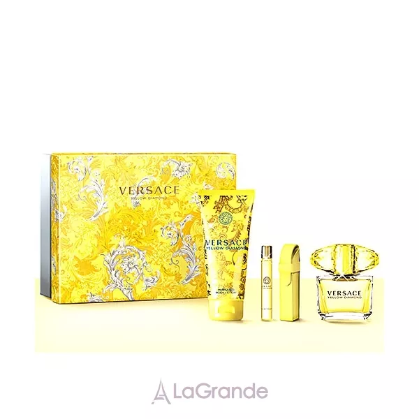 Versace Yellow Diamond ���� (�������� ���� 90 �� + �������� ���� 10 �� + ������� ��� ��� 100 ��)