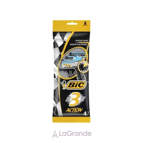 Bic 3 Action ��������� ������ ��� ������ �������, 4 ��.
