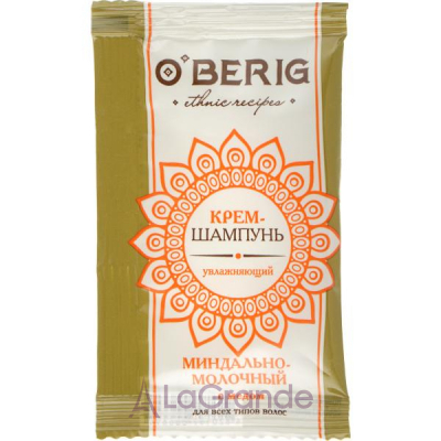 O'Berig Cream-Balm Almond Milk With Honey - 