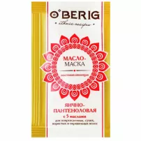 O'Berig Egg-Panthenol Hair Mask 5 Oils �����-����� "�����-������������" � 5 ������� ��� ������������, �����, �������� � ���������� ����� (����)
