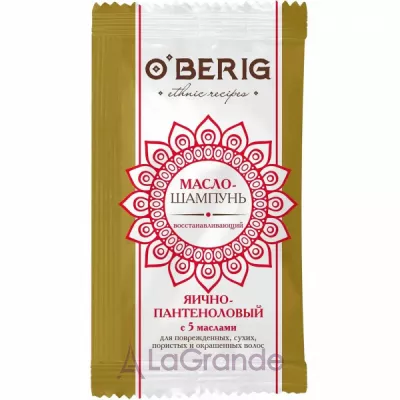 O'Berig Egg-Panthenol Hair Shampoo 5 Oils - 