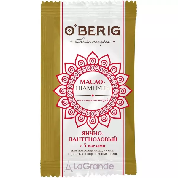 O'Berig Egg-Panthenol Hair Shampoo 5 Oils ���-������� 