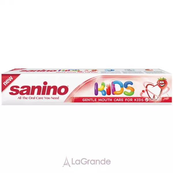 Sanino Toothpaste Kids Gentle Care Strawberry ������ ����� 