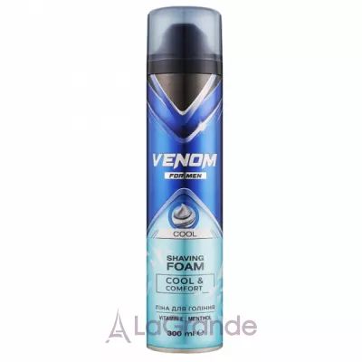 Venom For Men Cool&Comfort Shaving Foam ϳ       