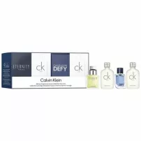 Calvin Klein Men Mini Set ����� (��������� ���� CK One 2x10 �� + ��������� Eternity For Men 10 �� + ��������� ���� Defy 5 ��)