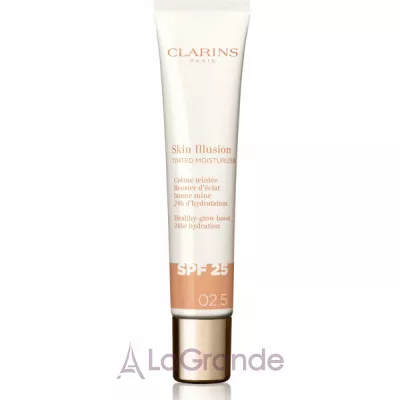 Clarins Skin Illusion Tinted Moisturizer SPF25     SPF25