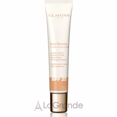 Clarins Skin Illusion Tinted Moisturizer SPF25     SPF25