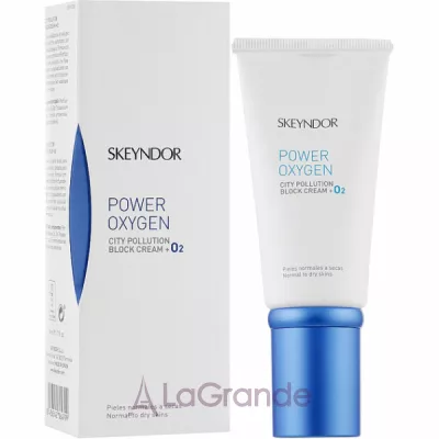 Skeyndor Power Oxygen City Pollution Block Cream  -      