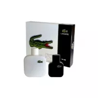 Lacoste Eau de Lacoste 12.12 Blanc Man ����� (��������� ���� blanc 100 �� + ��������� ���� noir 30 ��)