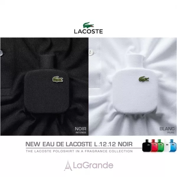 Lacoste Eau de Lacoste 12.12 Blanc Man ����� (��������� ���� blanc 100 �� + ��������� ���� noir 30 ��)