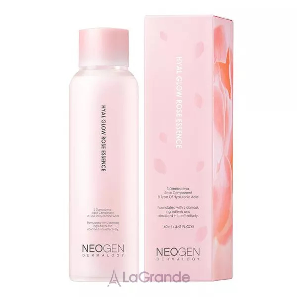 Neogen Dermalogy Hyal Glow Rose Essence ������������� ������� � ��������� �������� �������