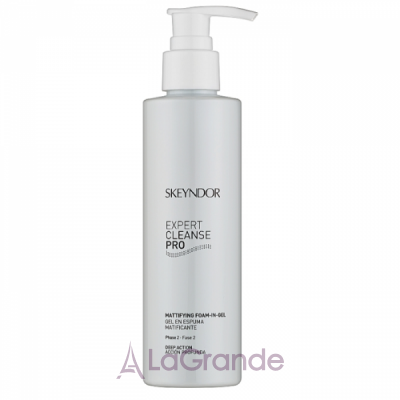 Skeyndor Expert Cleanse Pro Mattifying Foam In Gel  -  