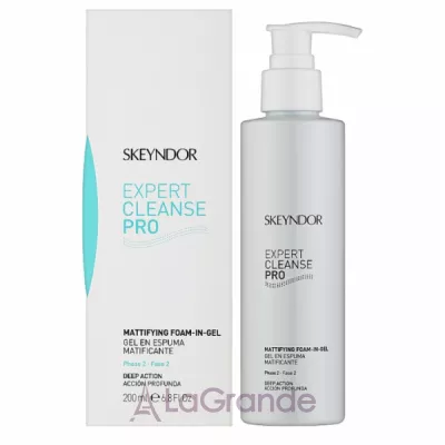 Skeyndor Expert Cleanse Pro Mattifying Foam In Gel  -  