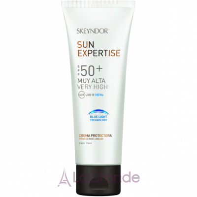 Skeyndor Sun Expertise High Protective Cream SPF50 �������� ���� ��� ������� �� UVB, UVA, HEV-������������ �� ������������� ��������