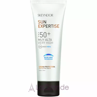 Skeyndor Sun Expertise High Protective Cream SPF50 �������� ���� ��� ������� �� UVB, UVA, HEV-������������ �� ������������� ��������