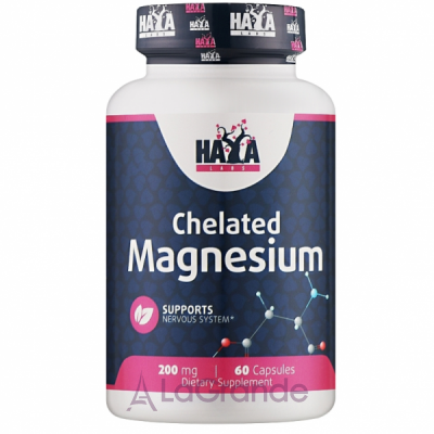 Haya Labs Chelated Magnesium ĳ  