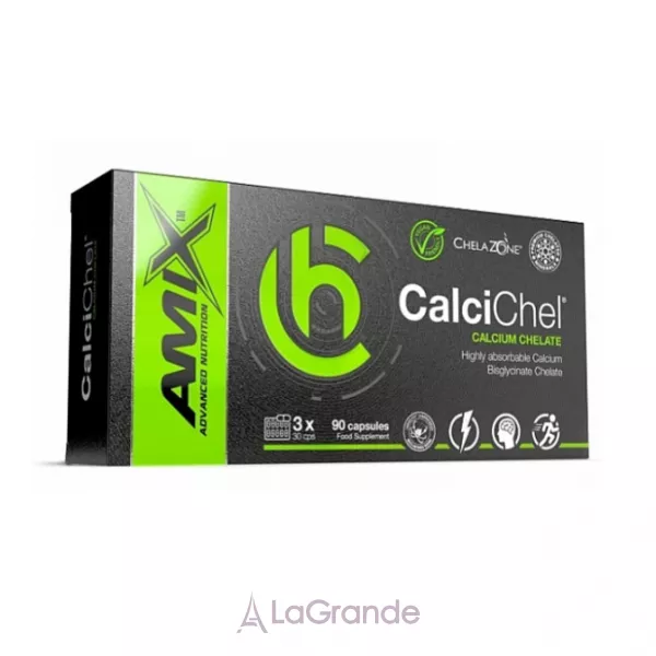 Amix CalciChel Calcium Chelate ������� ������� ������� � ����� ������ ������������ ChelaZone