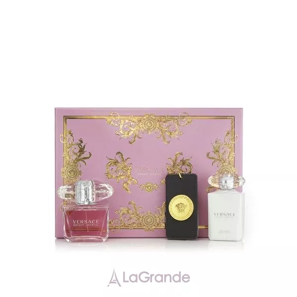 Versace Bright Crystal ���� (�������� ���� 90 �� + ������� ��� ��� 100 �� + ���� �� �����)