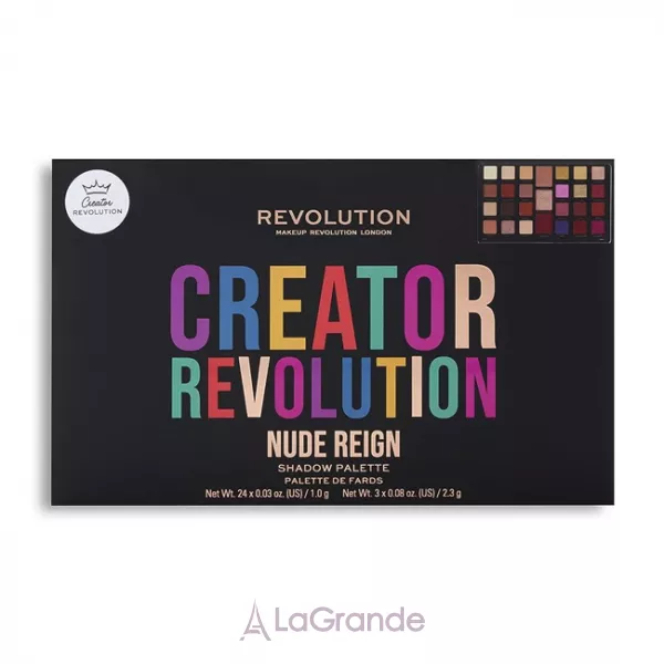 Makeup Revolution Creator Limitess Eyeshadow Palette ������� ����� ��� ���, 27 ��������