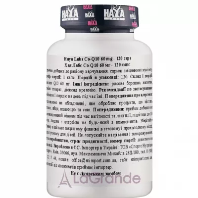 Haya Labs Co-Q10 60 mg ĳ  
