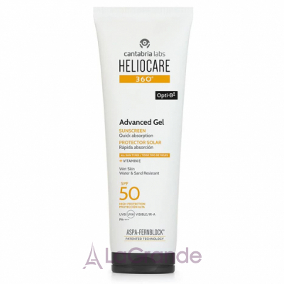 Cantabria Labs Heliocare 360 Advanced Gel SPF50      SPF50