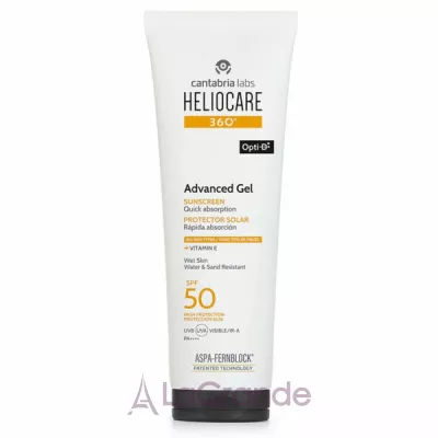 Cantabria Labs Heliocare 360 Advanced Gel SPF50      SPF50